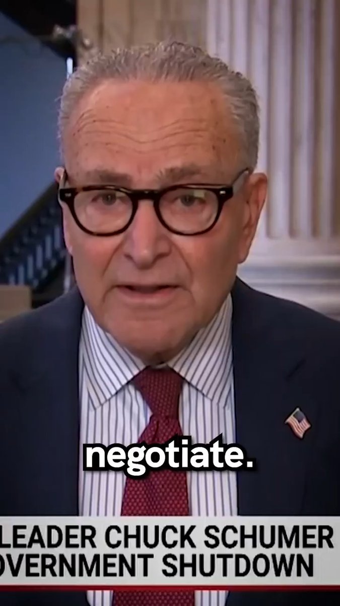 It’s simple: Democrats want to improve the lives of the American people, and avoid a government shutdown. But Donald Trump says “Don’t even bother dealing with them.” Donald Trump and Republicans will be responsible for causing a government shutdown.