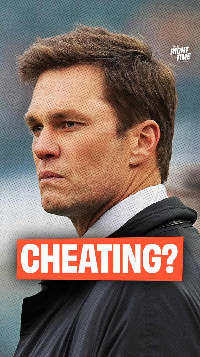 Even in retirement Tom Brady can’t avoid the cheating allegations 😂 “They get information that other people don’t get.”
