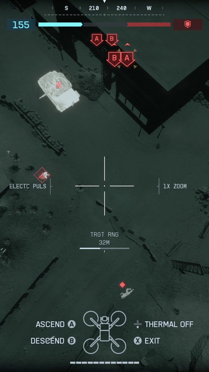 You can zap and yeet people off mortars in #Battlefield6 using the recon drone⚡️⚡️ Battlefield