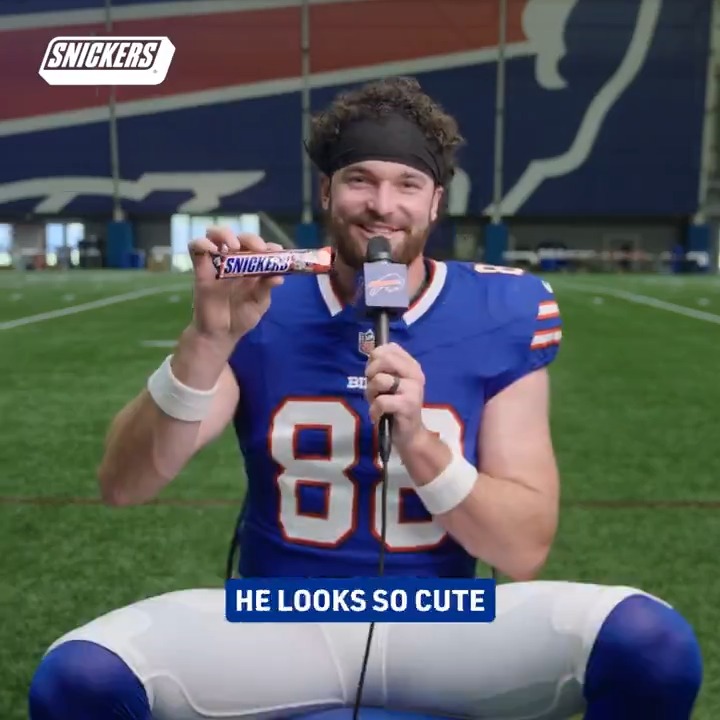 We detect no lies. @snickers | Josh Allen | #BillsMafia