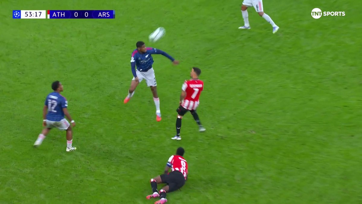 How impressive was Cristhian Mosquera for Arsenal in Bilbao? 💪