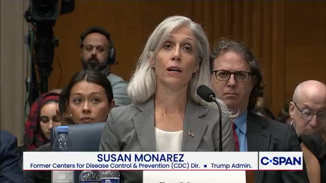 .Sen. Bernie Sanders: "What is your concern...if faith in vaccine science is undermined?" Former CDC Director Monarez: "I believe preventable diseases will return...we will have our children harmed for things that we know they do not need to be harmed by. Polio, Measles, Diphtheria..."