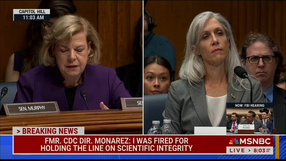 Former CDC Director: I had reached out to Congress to share my concerns. RFK Jr. became aware of that, and he was very concerned that I had spoken to members of Congress. He told me I was never to do it again.