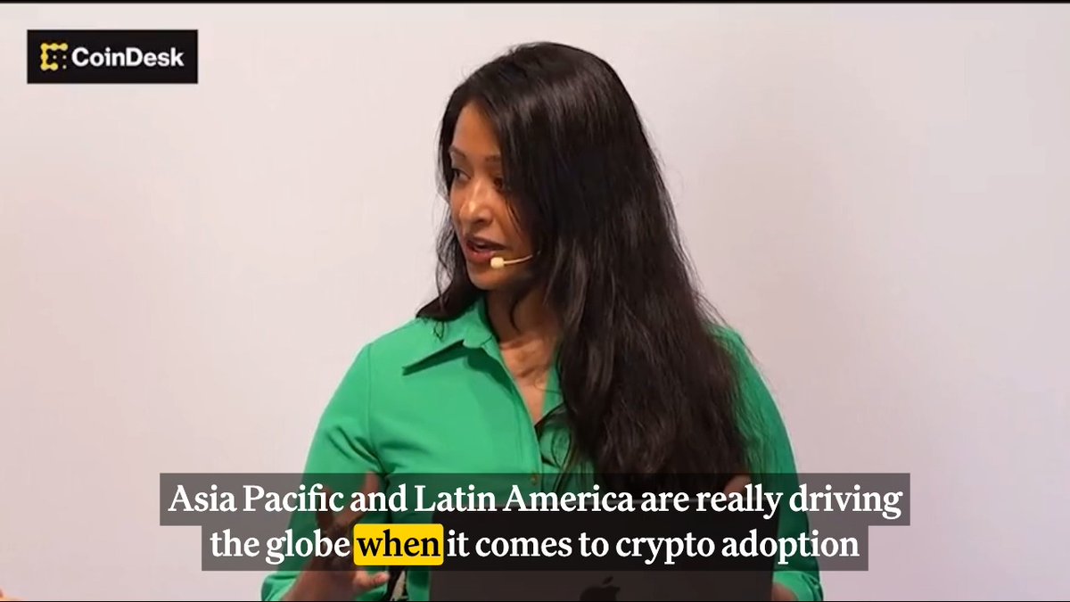 🇪🇺 What's holding back crypto adoption in Europe? At Meridian 2025 by Stellar, Marc Hegen (21X - European DLT Exchange CTO) explains that while other regions are "doing something first, trying it out," Europe is focused on creating "proper rules" for investor protection, leading to a slower pace of growth.