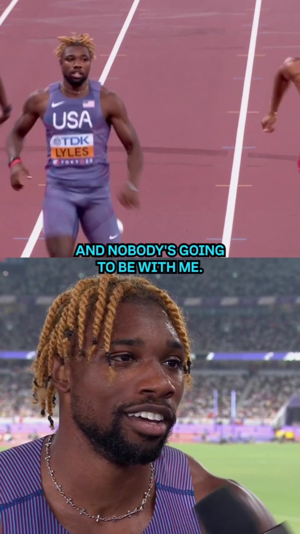 Noah Lyles’ 200m world title defense is officially underway. 🔥 #WorldAthleticsChamps