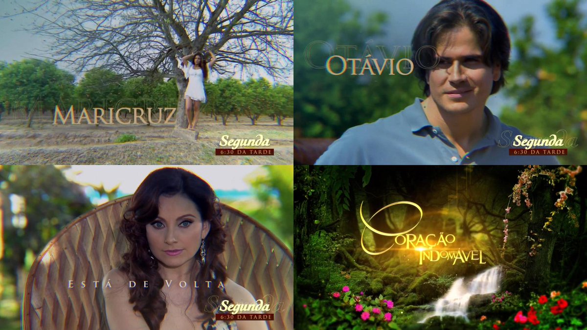 1º Teaser de terceira reprise de "Coração Indomável". #CoraçãoIndomável