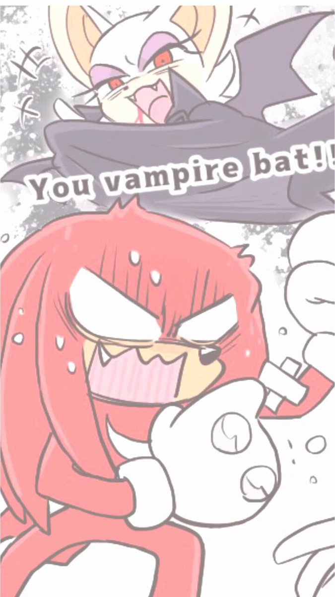 What kind of Bat is Rouge? Comic from chimishiro #knuxouge #RougeTheBat