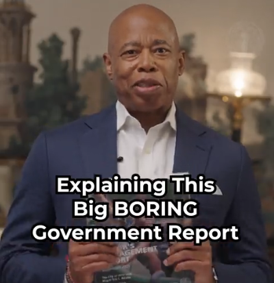 Mayoral SparkNotes: breaking down a BORING government report that’s ACTUALLY IMPORTANT.