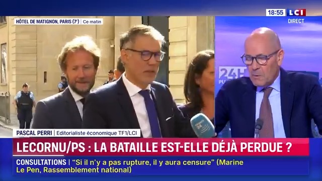 ▶️️️#Politique - Négociations : le PS intransigeant avec S.Lecornu “Les contre-propositions du PS sont un programme mortel pour le pays, personne ne peut l’accepter .” PERRI #24hPujadas #LCI #La15 ⤵️