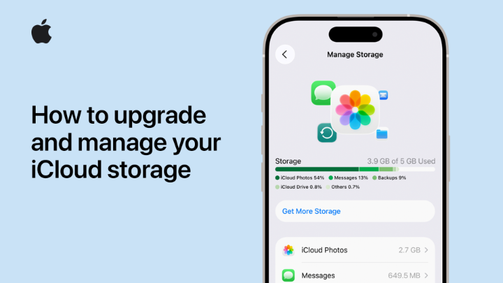 iCloud storage starting to fill up? You’ve got options. Here’s how to upgrade and manage your storage.