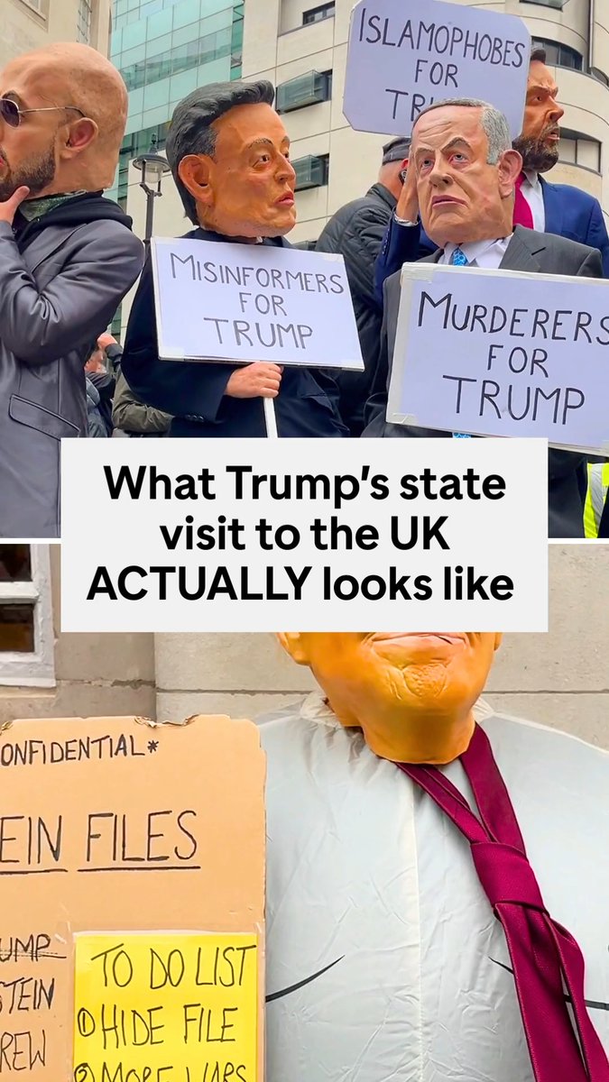 Trump’s visit didn't go down too well… 👀