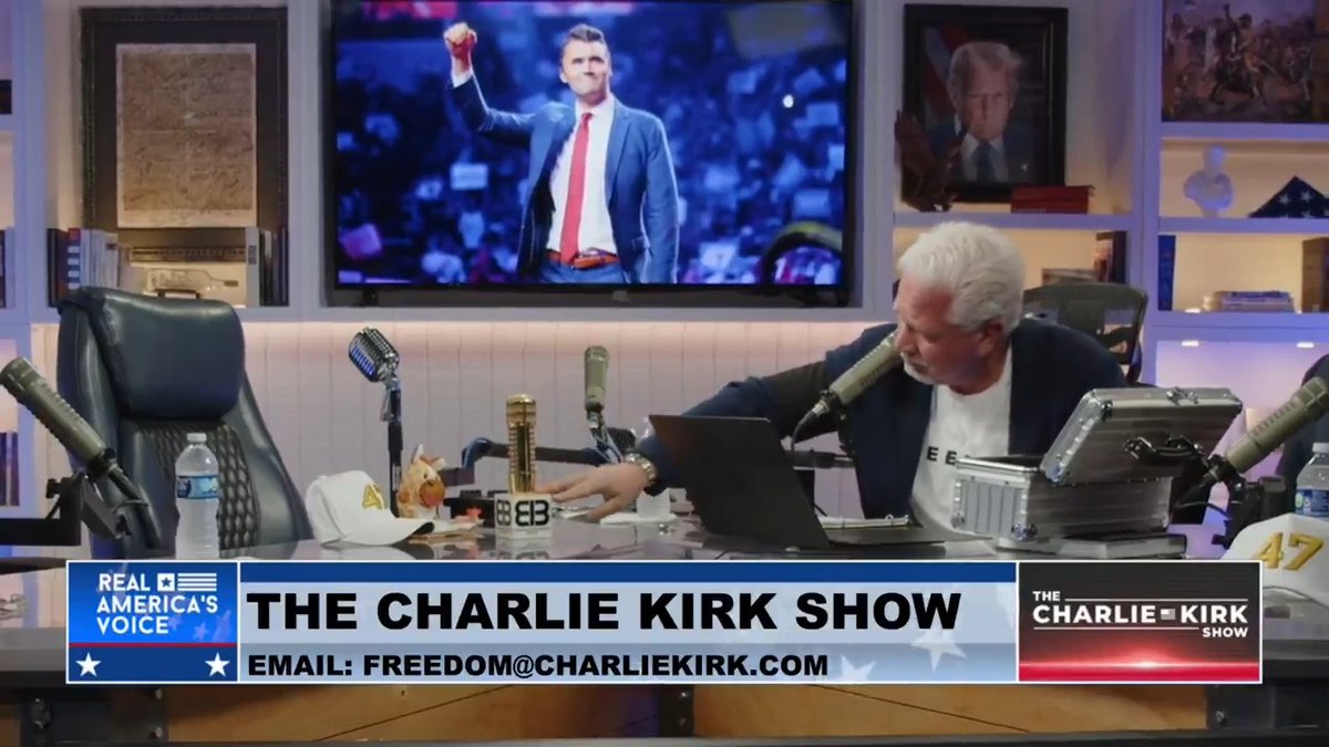 .Charlie Kirk surpassed Rush Limbaugh by miles.