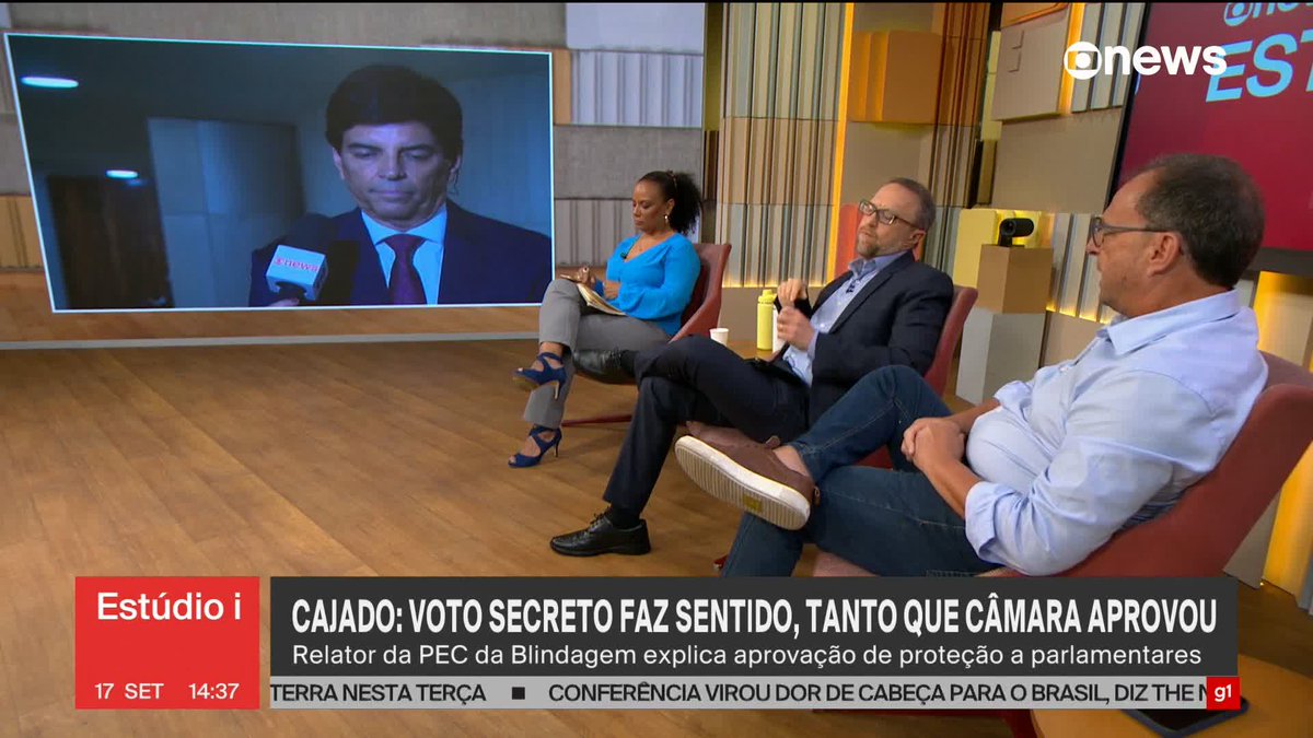 Deputado Claudio Cajado (PP-BA), relator da PEC da Blindagem, admite possibilidade do crime organizado eleger 'testas de ferro', mas diz que não se pode tratar exceção como regra. ➡️ Assista à #GloboNews: