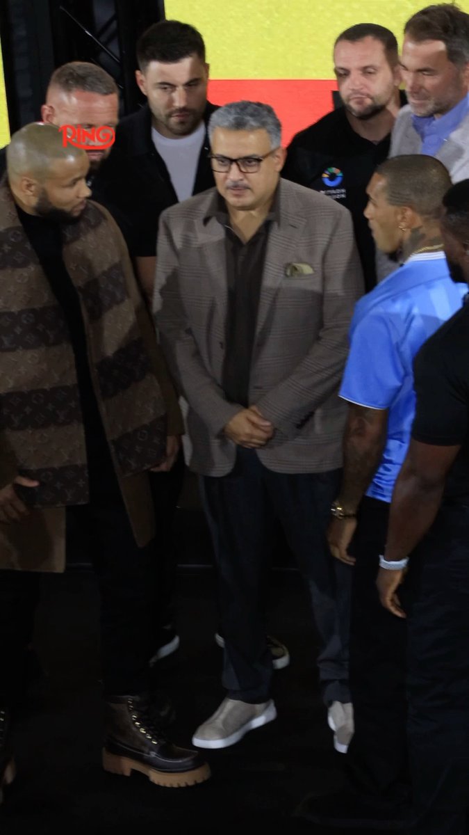 Chris Eubank Jr and Conor Benn face-off again ahead of their rematch ‼️ The Ring: Unfinished Business l Live on DAZN l Nov 15th 🥊