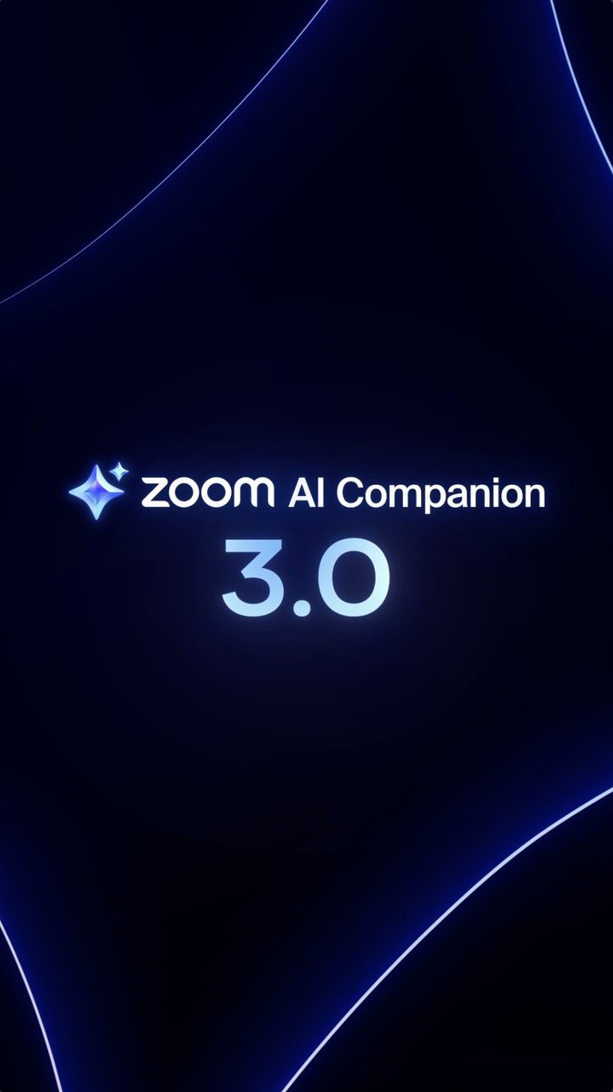 BIG NEWS: We've just unveiled Zoom AI Companion 3.0 live from Zoomtopia! ✨ Imagine insights from chats, docs, and apps at your fingertips, tedious tasks handled automatically, and a new AI work surface that helps you deliver work faster and better. With AI Companion 3.0, you don’t have to imagine—it’s here. Smarter work starts now. Learn more about the next generation of AI Companion for Zoom Workplace via the link in comments. ⤵️ #Zoomtopia2025