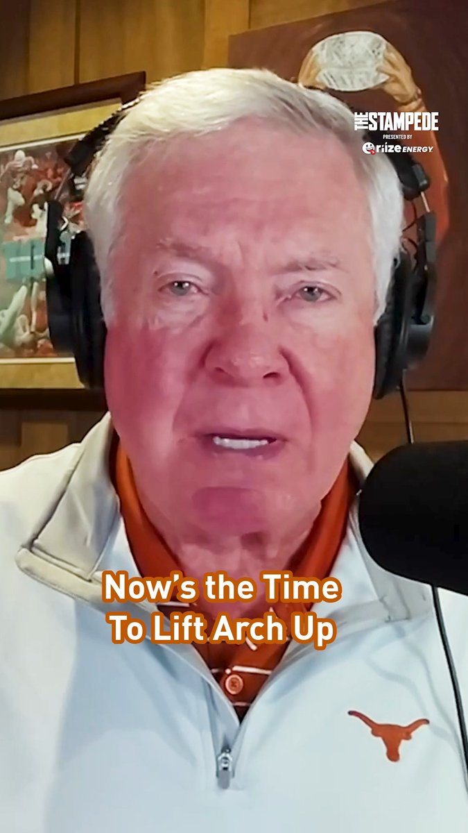 "When it's bad pick 'em up." As a young OC, Mack Brown learned that when someone is down, the best thing to do is pick them up. He says now is the time for everyone to lift Arch Manning up, not beat him down. Presented by RiizeUp Strips. #HookEm #ThisIsTexas