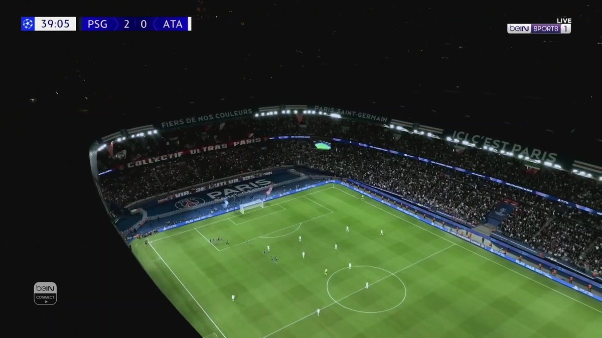 كفاراتسخيليا يضيف الهدف الثاني للفريق الباريسي #دوري_أبطال_أوروبا #باريس_اتلانتا