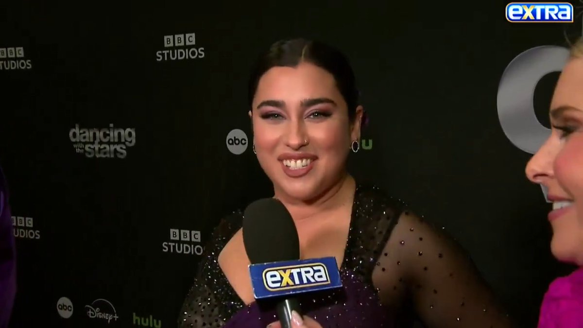 Fifth Harmony's Lauren Jauregui talks wanting to get "snatched" on #DWTS and says her biggest competition is herself! 👏