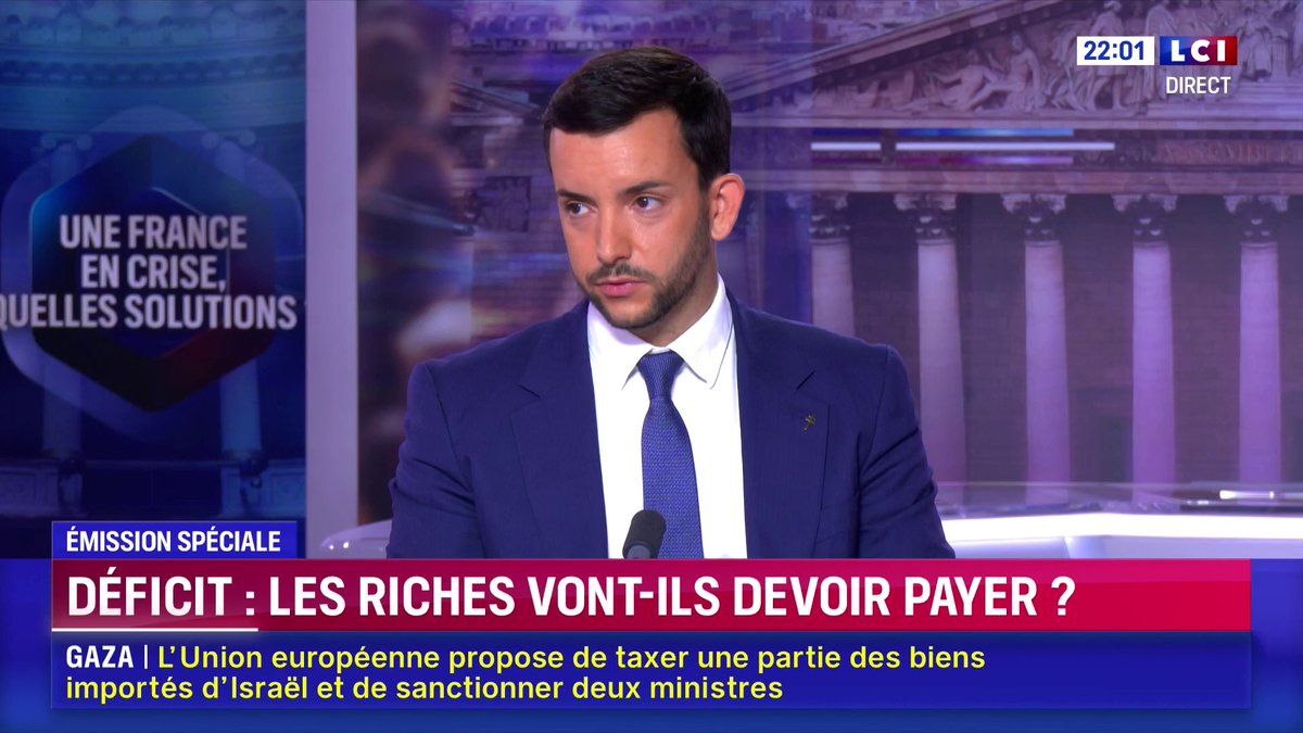 🗣️ La taxe Zucman "n'existera pas, c'est encore un mensonge", estime Jean-Philippe Tanguy Ⓜ️ 📺 Darius Rochebin