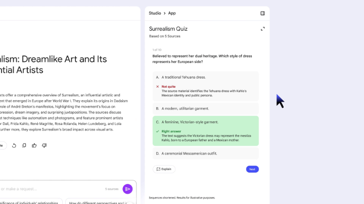 Flashcards and Quizzes are officially 100% rolled out to all users, in all markets! 🥳 Whether you're learning a new language or cramming for an exam, NotebookLM has got you covered.