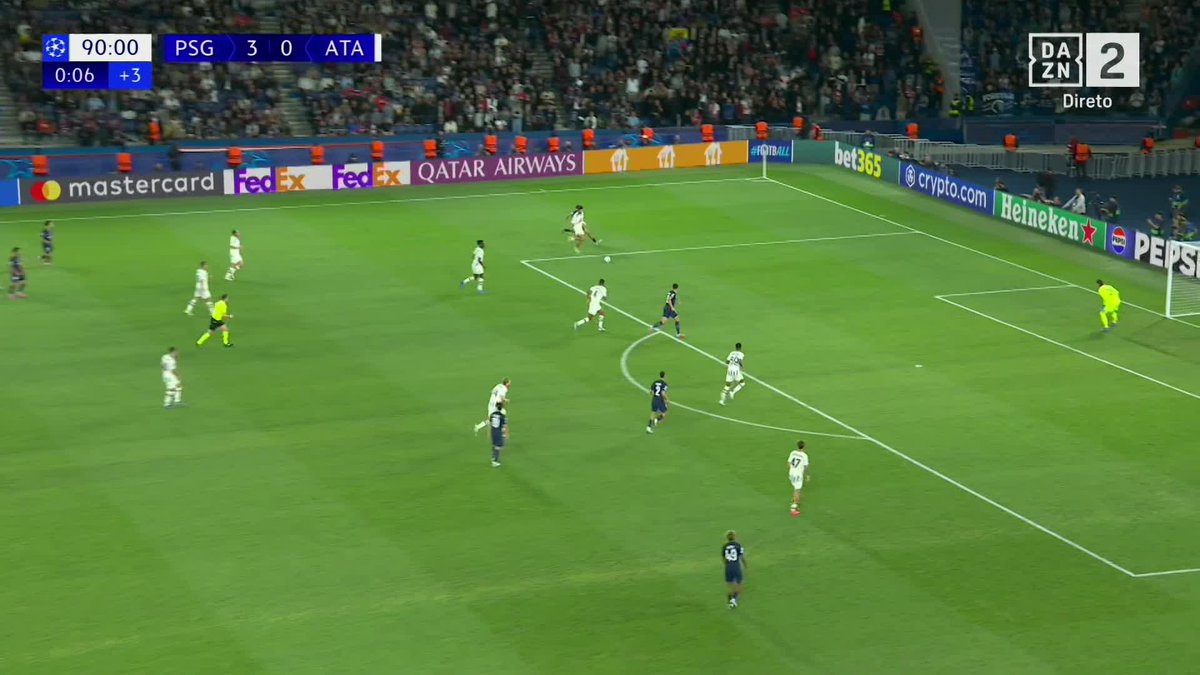 Gonçalo Ramos fechou a goleada do PSG 🔫