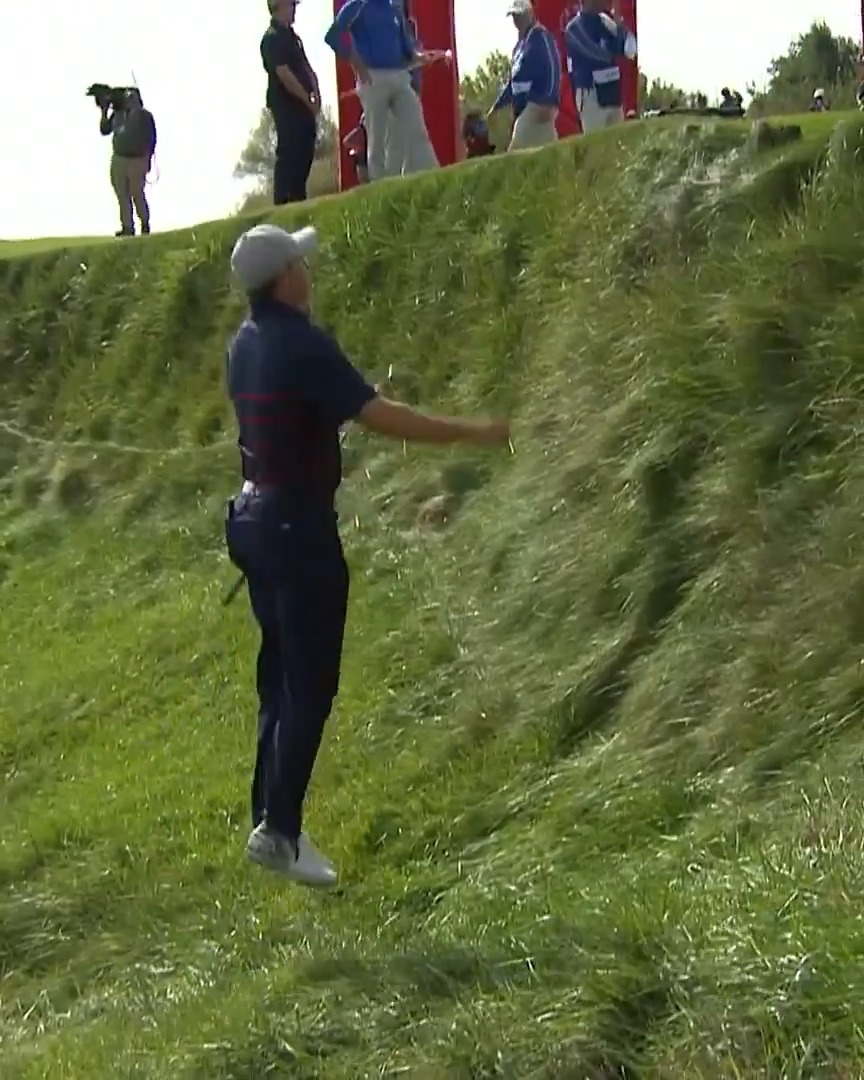 The Spieth Experience, Ryder Cup edition. An all-time shot from Jordan Spieth at Whistling Straits in 2021. @RyderCup | Ryder Cup USA