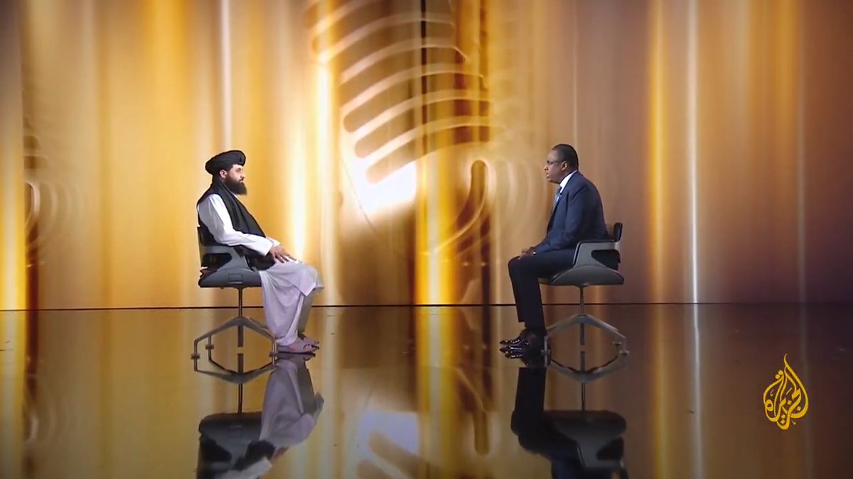 في لقاء خاص مع #الجزيرة.. وزير الدفاع الأفغاني الملا محمد يعقوب مجاهد: التحديات الداخلية التي تواجه #أفغانستان اقتربت من نهايتها، والاستراتيجية الحالية تركز على مواجهة كل من يهدد أمن شعبنا #الأخبار