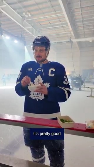 Ain't a birthday without some chicken tortilla soup 🥣 Auston Matthews