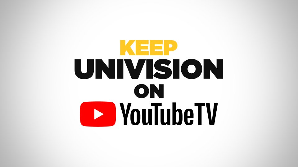 Google’s YouTube TV plans to remove Univision from its basic bundle on September 30th and will force Hispanics to pay another $15 a month – an 18 percent “Hispanic Tax" – to access Univision. We’re fighting to protect fair access to the content Hispanic audiences depend on.