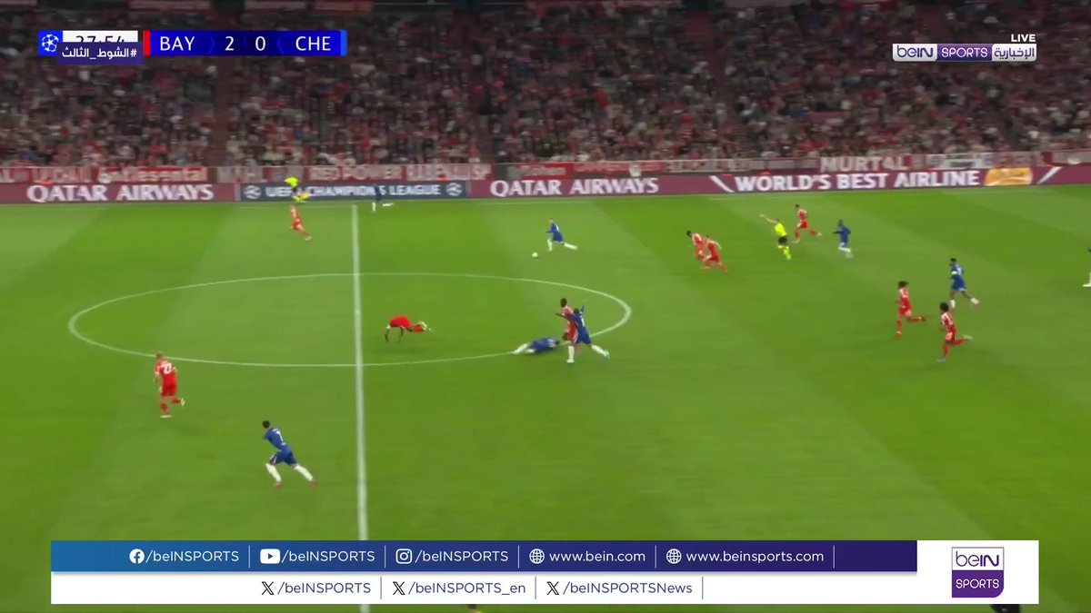 🟣🎥تقرير خاص | دشن بايرن ميونيخ مشواره في مرحلة الدوري لدوري أبطال أوروبا بالفوز على ضيفه تشلسي 3 - 1 انتصار يعود الفضل فيه للدولي الإنجليزي هاري كين الذي وقع على هدفين من ثلاثية فريقه 🎙️تقرير | وائل البزرة Wael Albezreh | وائـل البـزرة