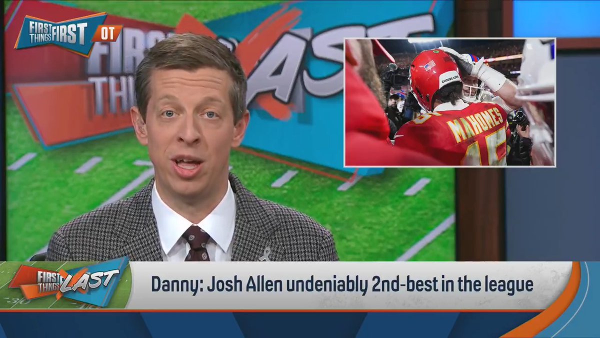 Josh Allen is undeniably the 2nd-best in the league. Danny Parkins explains: