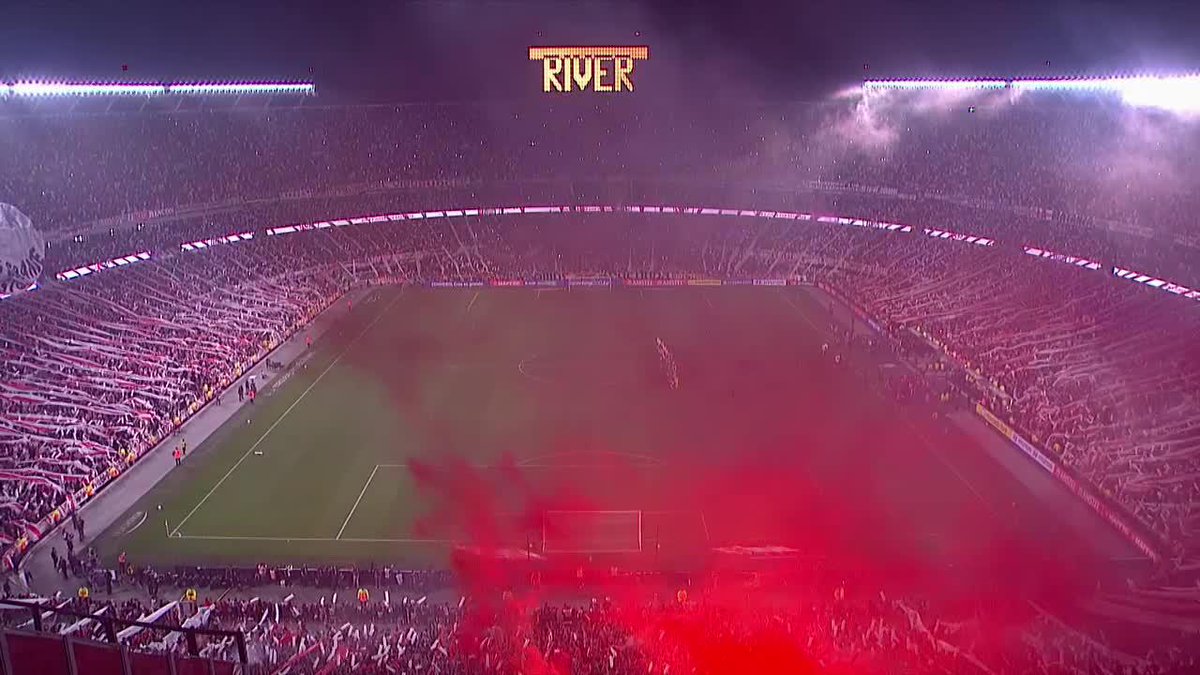🤯🇦🇷 EL RECIBIMIENTO DE RIVER-PALMEIRAS.