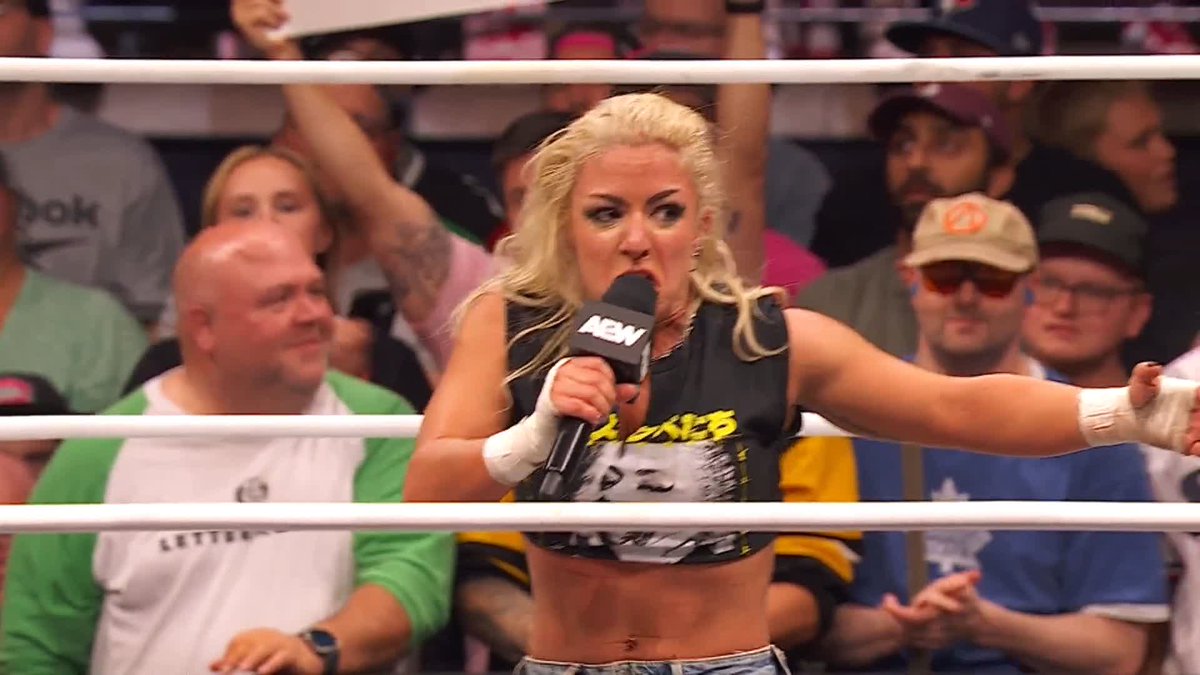 Please never give Thekla promo time ever again Thank you #AEWSeptemberToRemember #AEWDynamite