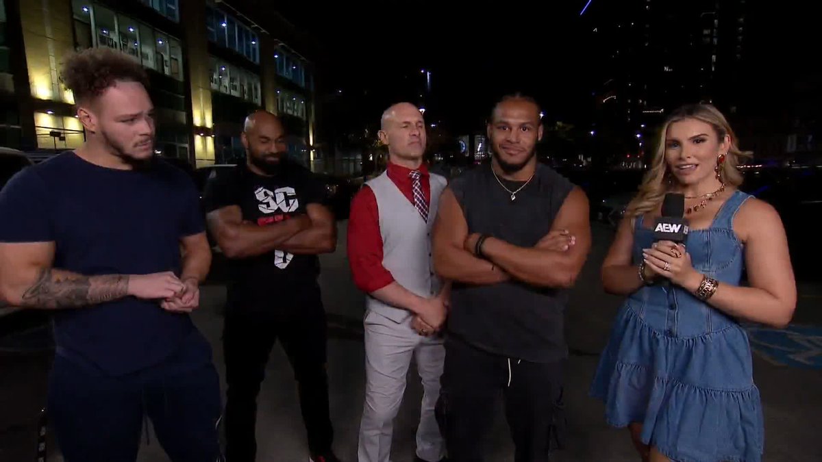 .Top Flight speak on their qualifier tonight against Rey Hechicero and Josh Alexander for a spot in the #AEW World Tag Team Title 4-Way Ladder Match at #AEWAllOut! Watch #SeptembertoRemember LIVE on TBS & HBO Max