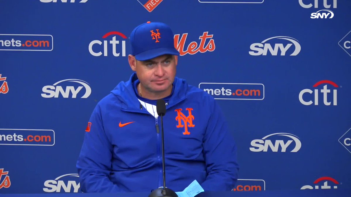 Carlos Mendoza says he still trusts David Peterson: "We're going to do everything moving forward to put guys in positions to help us win baseball games. We're counting on him" Mendoza also confirms Peterson will make his next start.