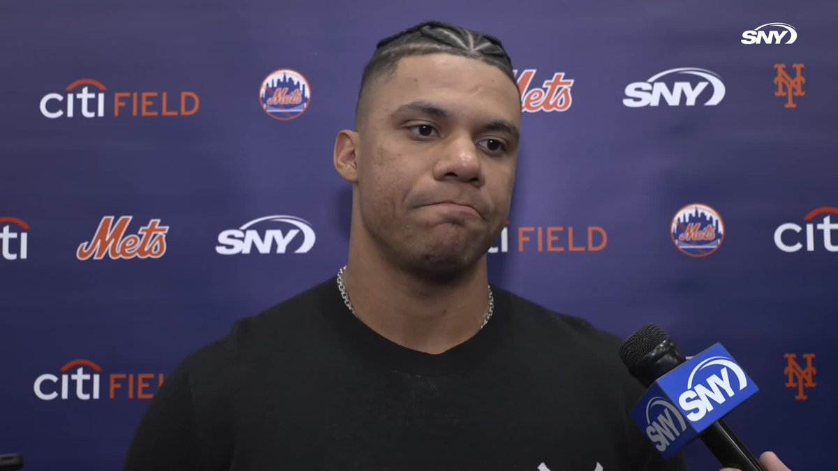 Juan Soto was asked about matching his career-high for home runs in a season tonight: "I mean it's good but we just didn't accomplish the mission, so it doesn't matter for me"
