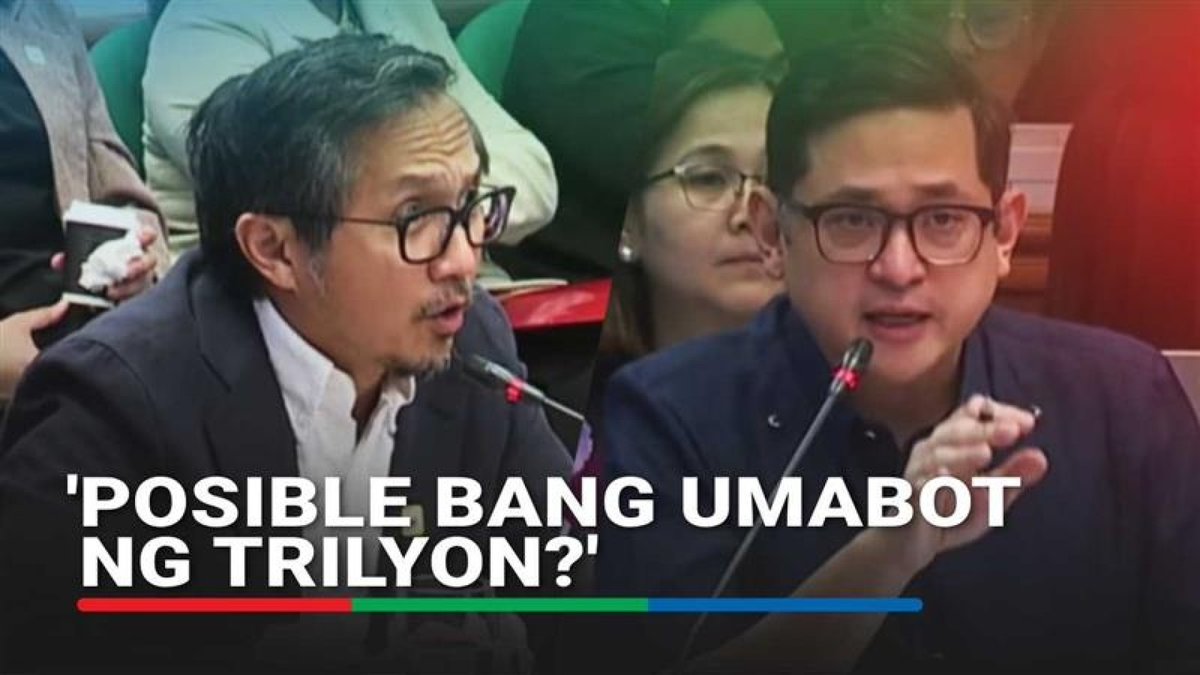 Ibinunyag ni DPWH Secretary Vince Dizon na posibleng umabot ng trilyong piso ang halaga ng mga nakurakot sa ahensiya na posibleng napunta lamang sa 'ghost' at 'substandard' flood control projects. Ikinadismaya ito ni Senador Bam Aquino at iginiit na maaari sanang ilaan ang tatlong bilyon mula rito para sa nutrisyon at pagkain ng tatlong milyong 'severely wasted' na kabataan.