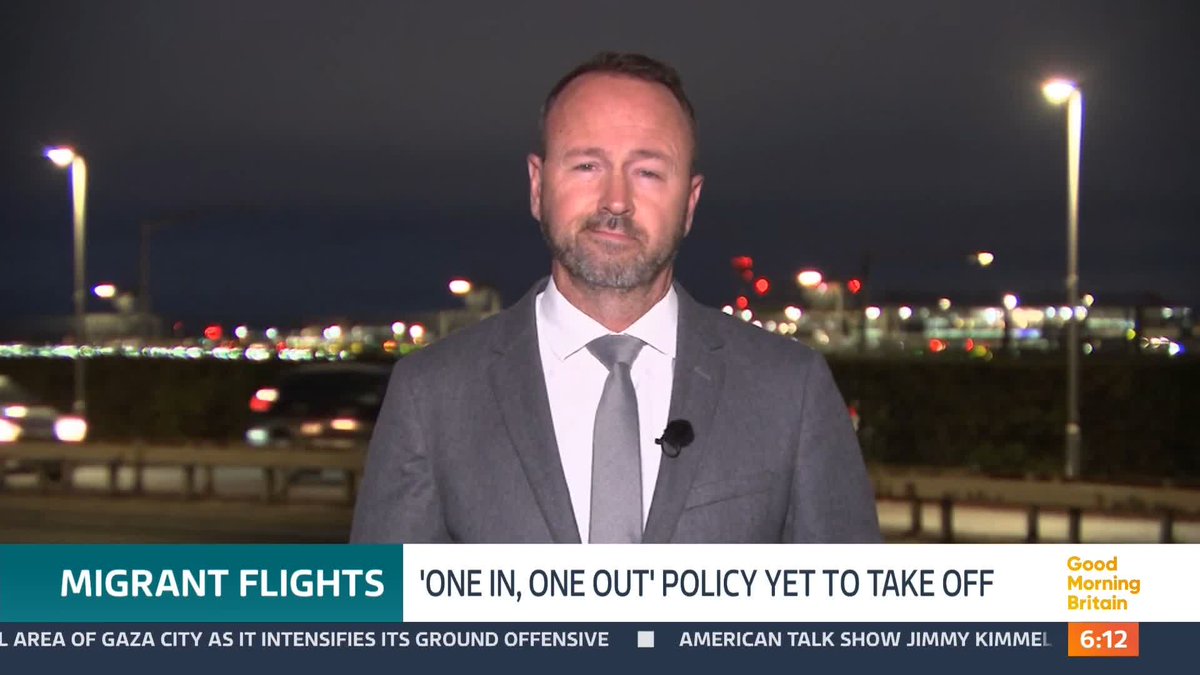 The government will make a fourth attempt to deport migrants to France this morning - after last-minute legal challenges stopped asylum seekers from being forced to board flights earlier this week. @swainitv has the latest.