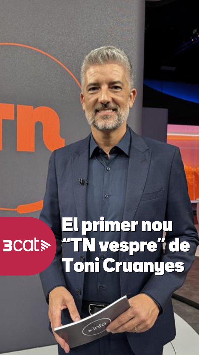 Toni Cruanyes ja té el primer “TN vespre” a la butxaca, però han estat molts dies plens de feina, il·lusió i, sobretot, nervis. I a tu, què t’ha semblat l’estrena?