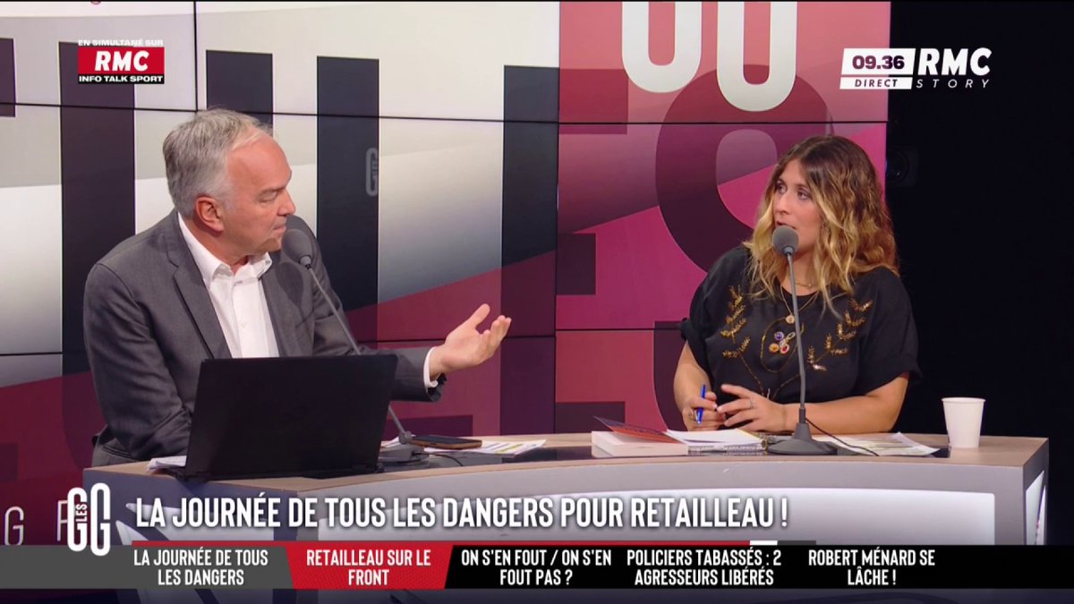 🗣️ Flora Ghebali : "Pourquoi y a-t-il eu des lycéens gazés à 9 h du mat ? C'est pas normal !" 🗣️ Olivier Truchot : "Parce qu'ils ont bloqué un lycée, c'est interdit. J'ai eu 20 ans, j'ai manifesté. J'ai pris des gaz lacrymogènes, j'ai pas pleuré sur un plateau télé." #GGRMC
