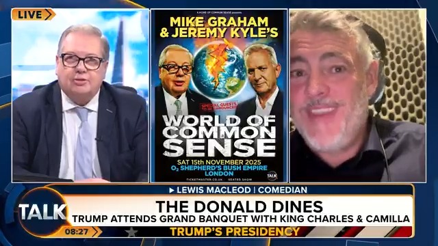 Don't forget to get your tickets to Mike Graham and Jeremy Kyle's 'World Of Common Sense' in November: Mike Graham 🇬🇧 | Jeremy Kyle