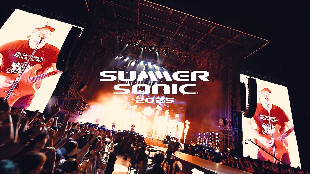 #SUMMERSONIC 2025 After Movie 公開🎬 今年は #サマソニ 東京・大阪、ソニックマニア、ミッドナイトソニック含め合計で226,000人の皆様にご来場いただきました🎆 来年はいよいよ25周年 !🌈 また会場でお会いできるのを楽しみにしています！