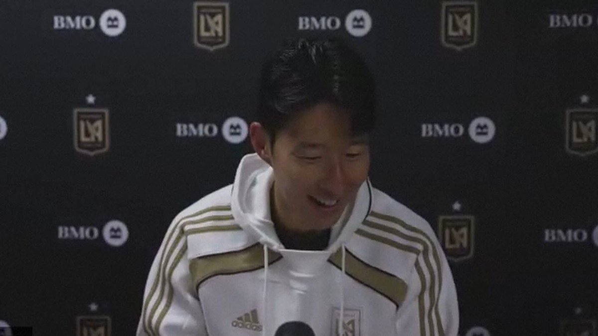 "I'm enjoying every single second, every single moment, and every single training session, and also every single game." Son Heung-min reacts after scoring his first MLS hat-trick at Los Angeles FC 👏