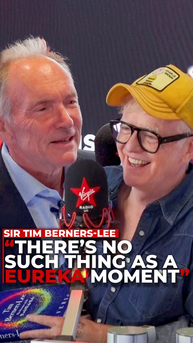 The man behind the World Wide Web, Sir Tim Berners-Lee, had to pitch the idea TWICE 🌐 WATCH: Download the Virgin Radio app and listen live to the Chris Evans Breakfast Show with The National Lottery every weekday from 6.30am-10am ⤵️