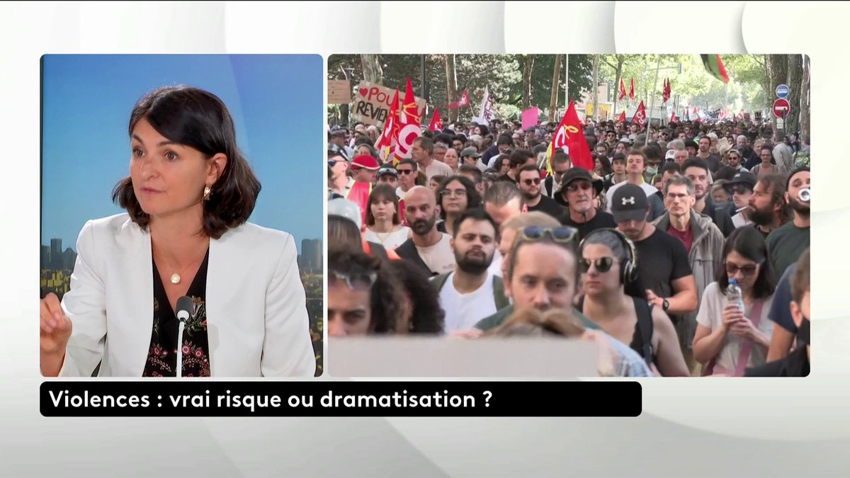 🔴 🗣 DIRECT - "Il faut absolument la taxe Zucman", déclare Aurélie Trouvé, présidente LFI de la commission des affaires économiques de l'Assemblée. "Elle permet de récupérer 20 milliards d'euros dans les caisses de l'État", continue-t-elle. #franceinfo #canal16