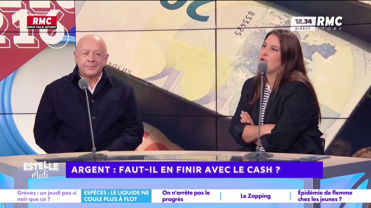 💶 Argent : faut-il en finir avec le cash ? 🎙️ Juliette Briens : "Il faut se battre pour le cash ! L'État n'attend que ça... L'État obèse n'attend que ça de vous traquer, de vous taxer ! Il taxerait l'aumône s'il pouvait, l'argent de la petite souris !" #EstelleMidi