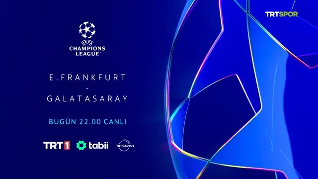 🇹🇷 Temsilcimiz Galatasaray, Şampiyonlar Ligi'nde Eintracht Frankfurt'a konuk oluyor👇 ⌚ 22.00 📺 TRT 1 #UCL