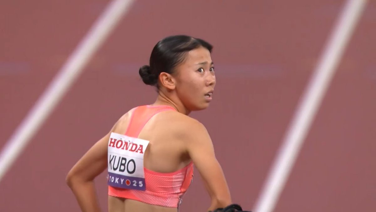 【東京世界陸上】 ▶️女子800m 予選3組 17歳の現役女子高生🌸 🇯🇵久保凛 選手 7位 2分2秒84 準決勝進出ならずも大健闘の世界デビュー🎊 📺TBS系 生中継 ⚡️TVerでは放送同時 &amp; 全49種目LIVE配信⚡