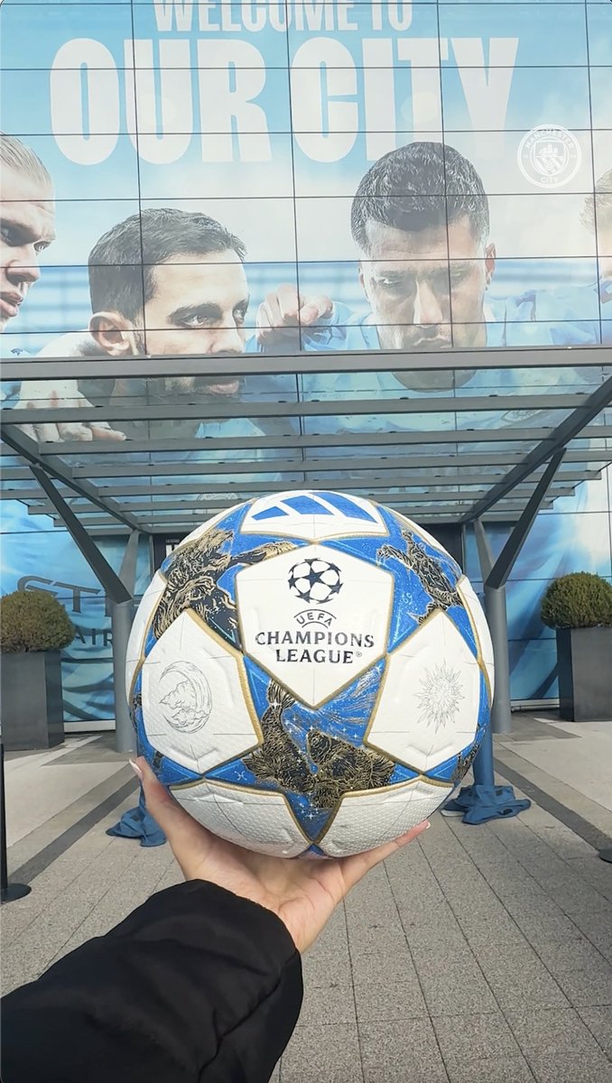 A delivery for a big night at the Etihad ✨