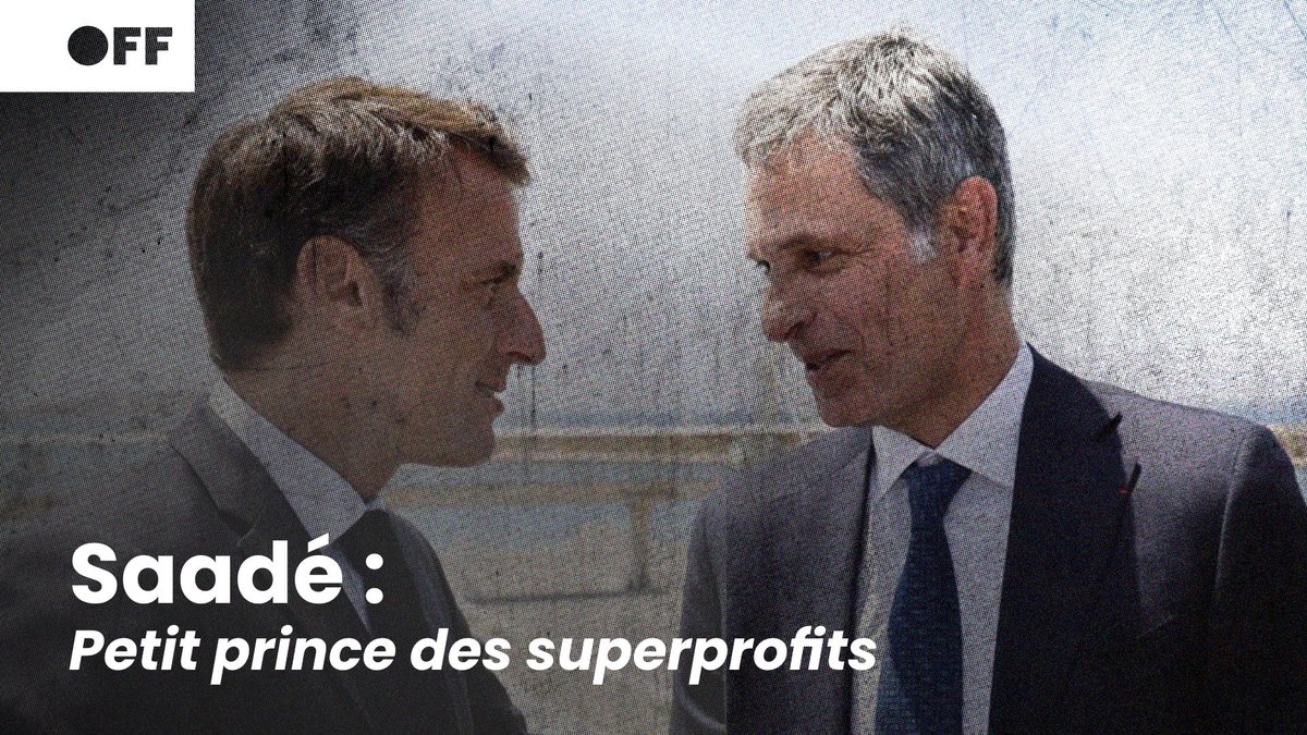 ⚡️ Le propriétaire de BFM et patron de CMA CGM Group, Rodolphe Saade, serait-il le milliardaire le plus inféodé à l'Élysée ? "Il est encore plus macroniste que moi !", d'après Xavier Niel 🎬 «BRAQUAGE, comment Macron livre la France aux milliardaires» ➡️